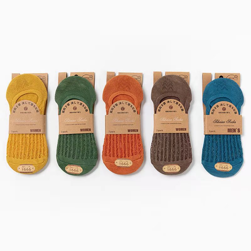 Summer Thin Shallow Socks Women's Cotton Bag