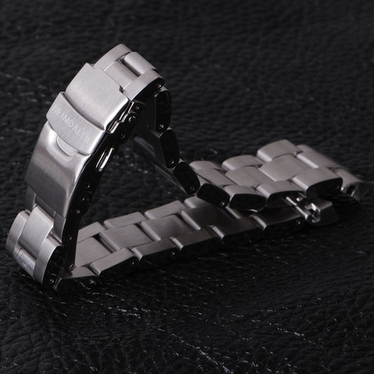 Hymeide black and green water ghost steel strap