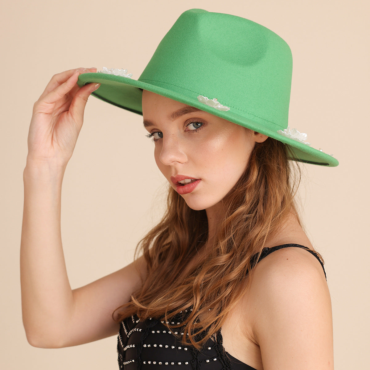 Western Cowboy Hat Women's Ethnic Style Retro Knight Top Hat