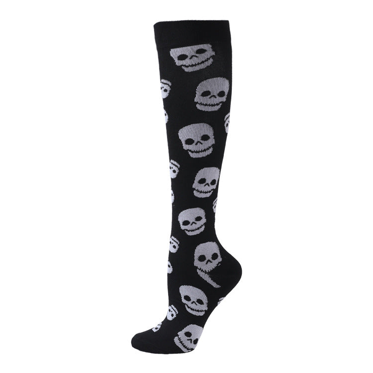 Sports Compression Socks Pattern Stretch Stockings