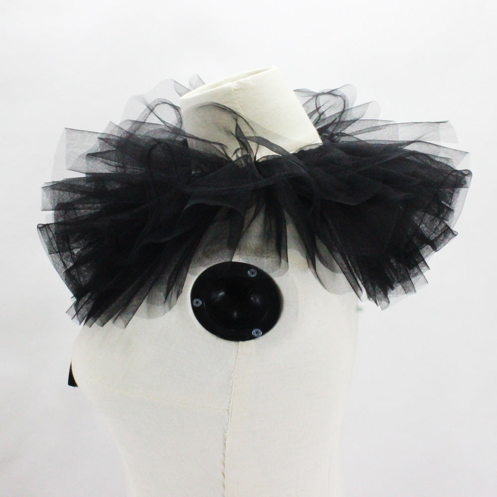 Decorative Collar Multifunctional Mesh Photography Props