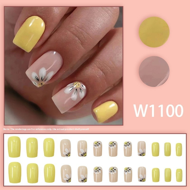 Fashion Guest Sweet And Simple Temperament Nail Patch
