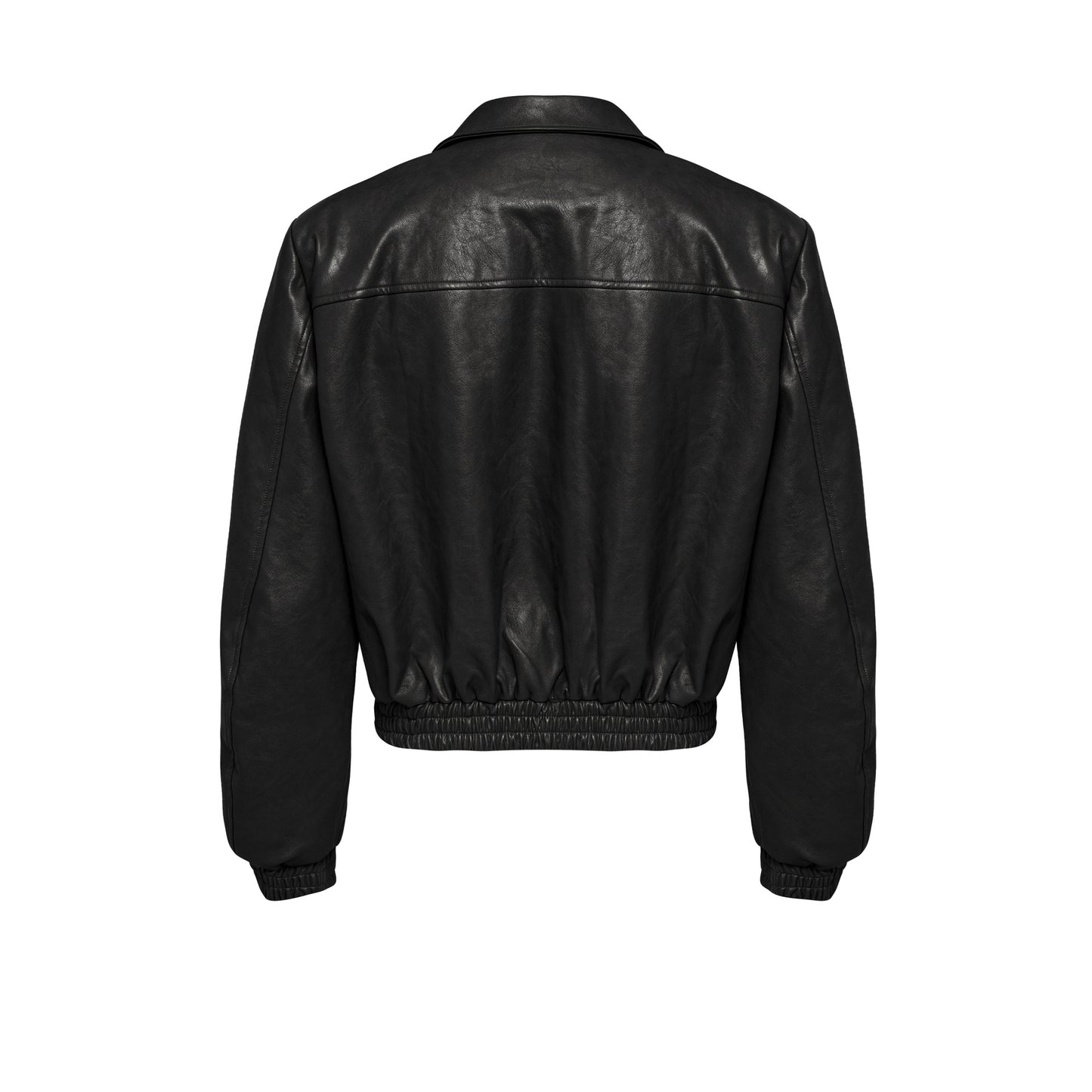 Short Multi-pocket Profile Design Spring And Autumn Leather Jacket Men's Loose Leisure Short Coat