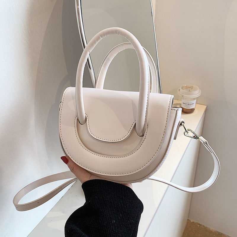 Women's Fashionable And Versatile Simple Single Shoulder Crossbody Bag