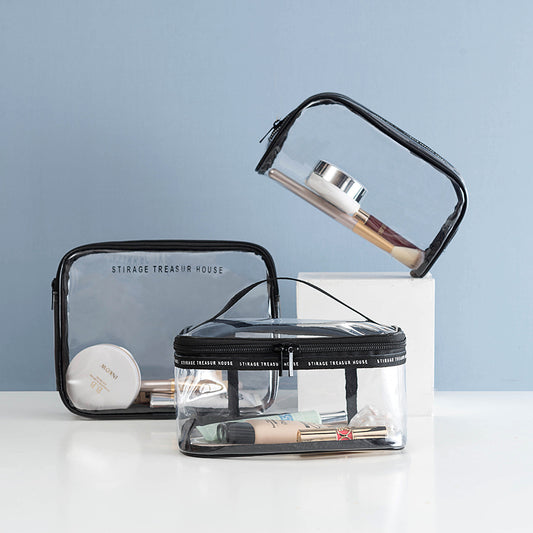 Transparent cosmetic bag wash bag