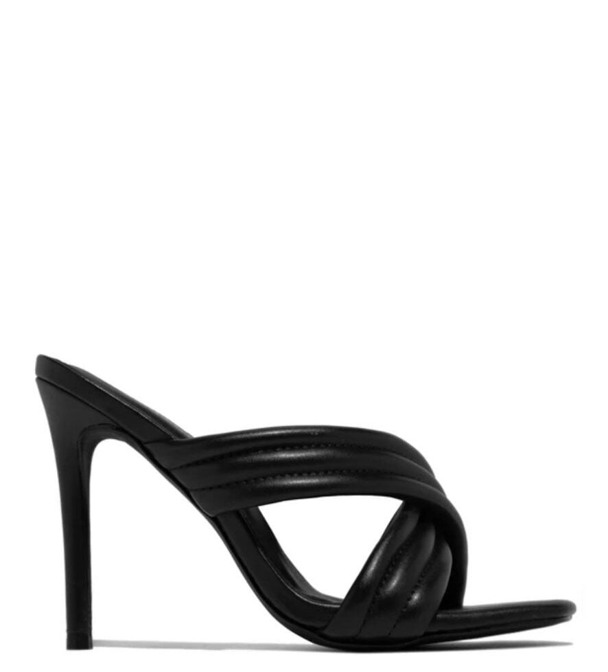 New Style Sandals And Slippers With Square Toe Stiletto Heel