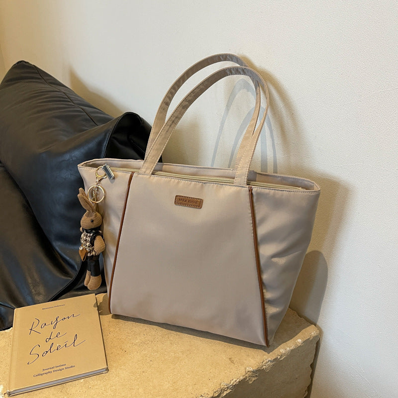 Large Capacity Tote Korean Style Commuter Shoulder Bag Spring And Summer New Fashion All-match Leisure Commute Tote Bag