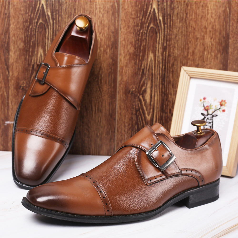 Leather shoes popular sets for boys in England