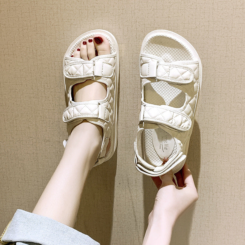 Women's sandals with small fragrance soft sole