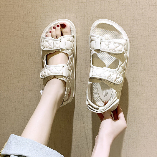 Women's sandals with small fragrance soft sole