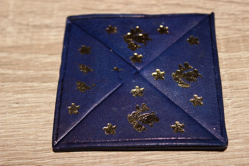 Miss Sheepskin Folding Coin Purse