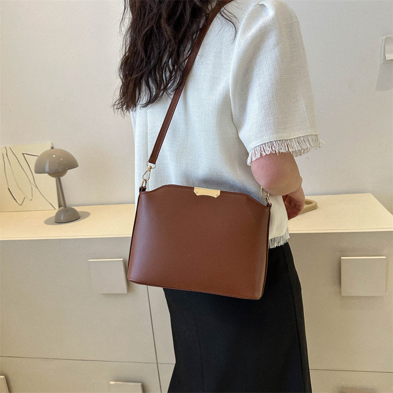 Large Capacity Shoulder Crossbody Bucket Shell Bag Cross-border