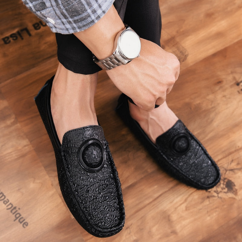 One-legged Soft Sole Lazy Casual Driving Men's Shoes