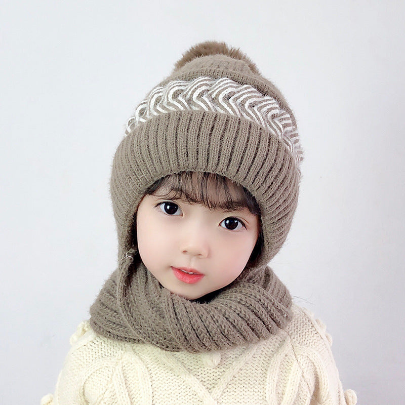 Women's All Match Woolen Scarf Hat