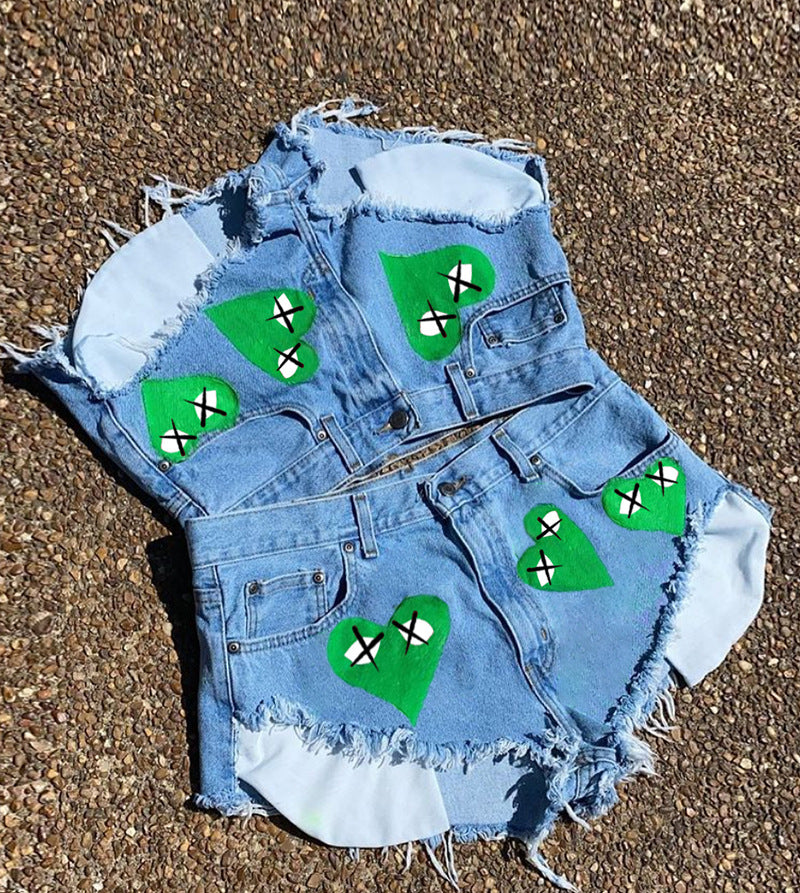 Casual Denim Shorts