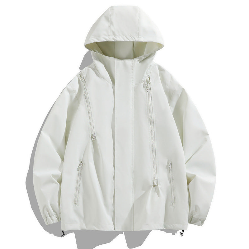 Outdoor Shell Jacket Hong Kong Style Coats