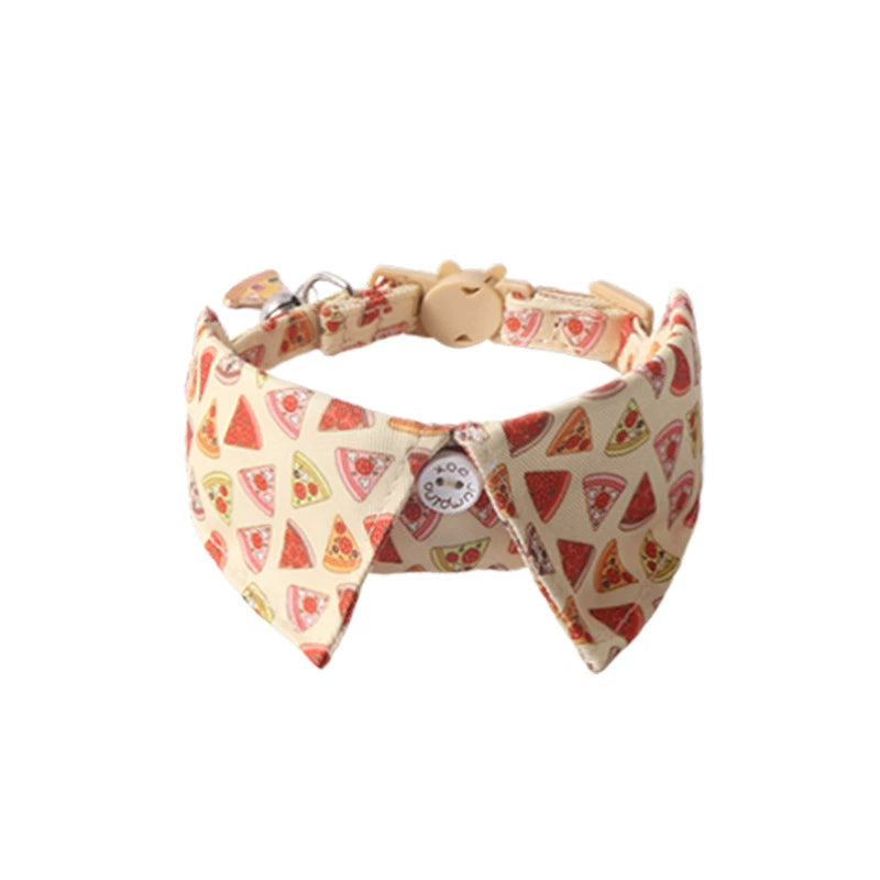 Fruit Blossom Series Bow Tie Cat Collar