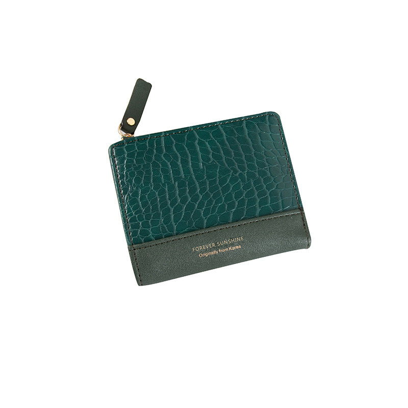 Student Korean Version Of Simple Zipper Coin Purse Fashion Card Case Driver's License