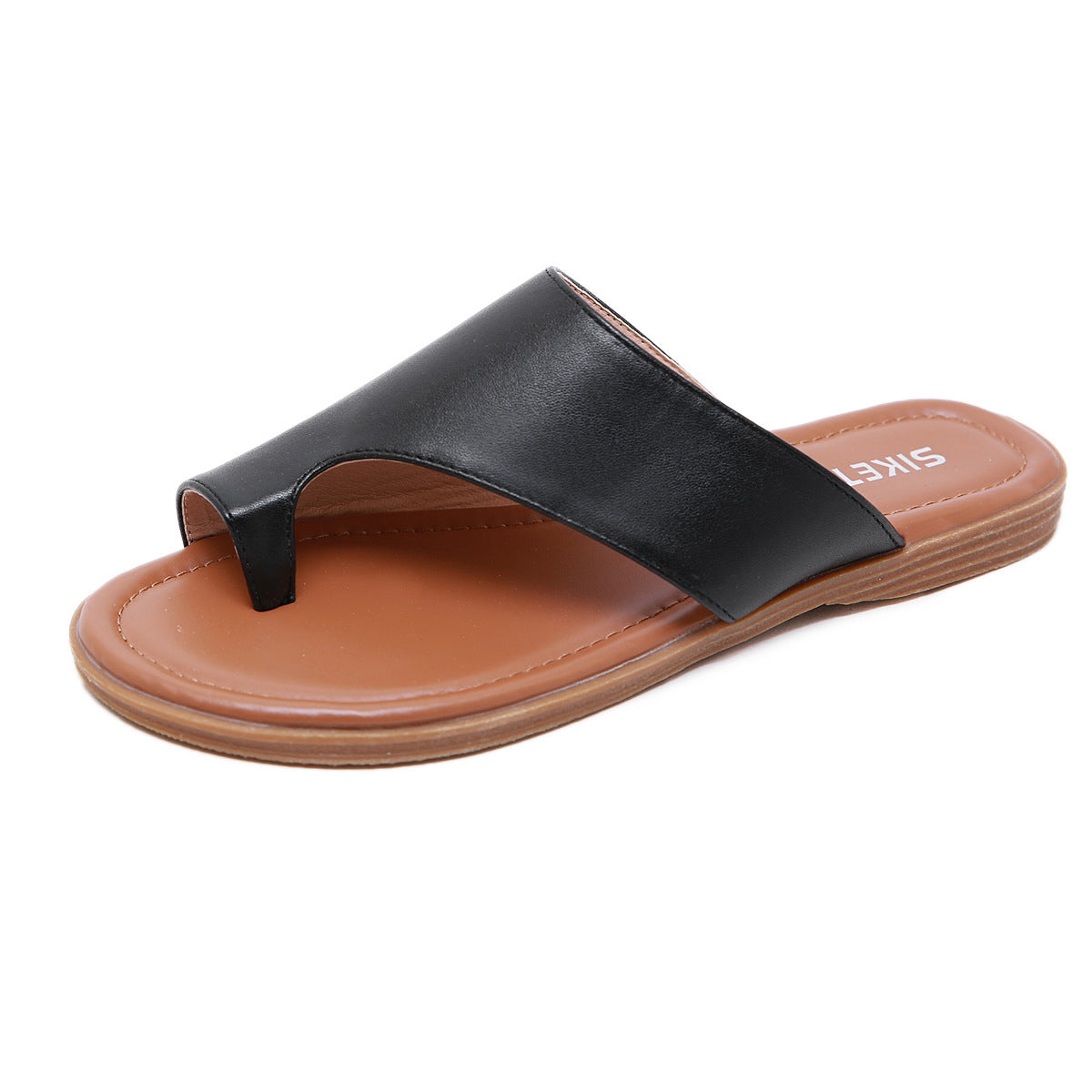 European And American Beach Large Size Casual Flat Sandals