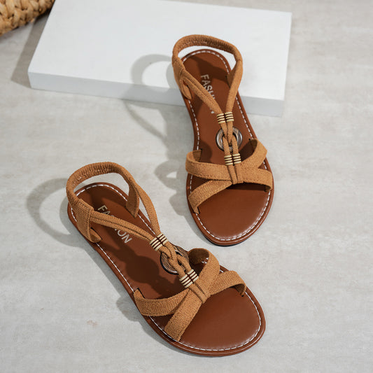 Women's Large Open Toe Platform Leisure Sandals