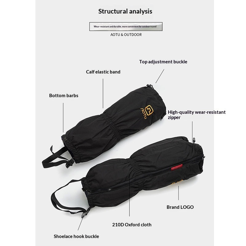 Skiing Outdoor Men's And Women's Hiking Leg Protectors