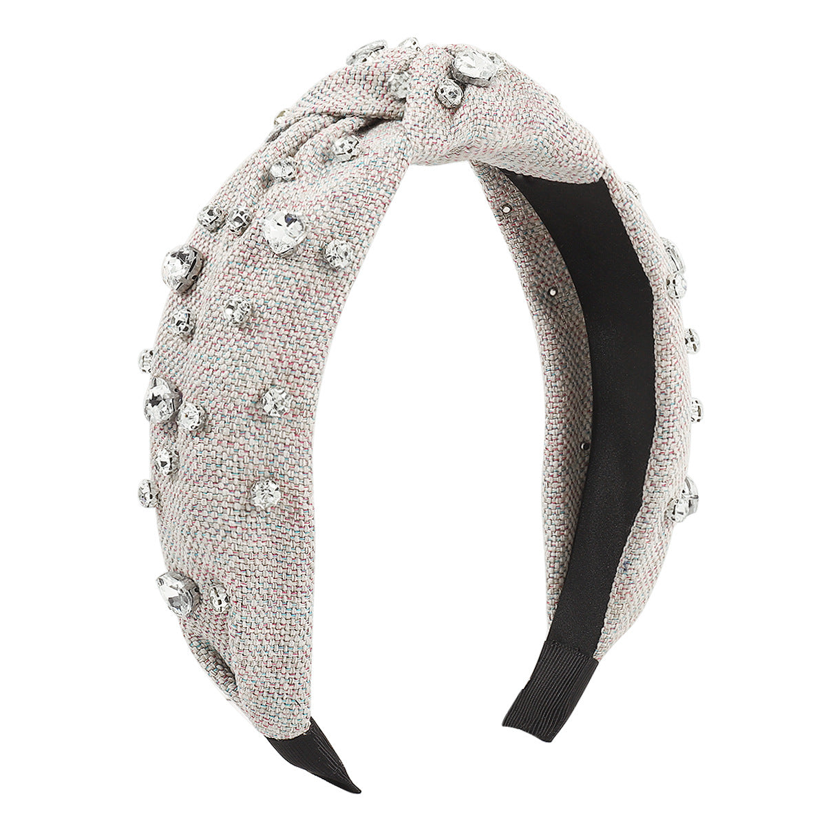 European And American New Creative Heart Diamond-laid Headband Fashion Simple Temperament