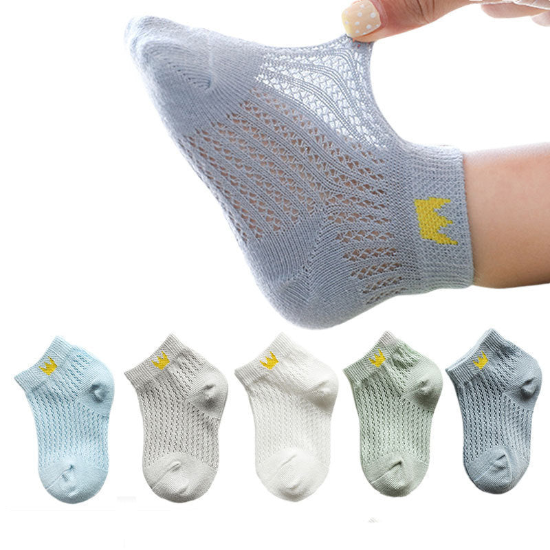 Breathable Cotton Socks For Kids Perfect For Spring And Fall
