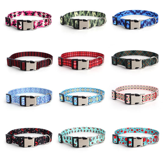 Thickened Heat-Transfer Digital-Print Pet Collar