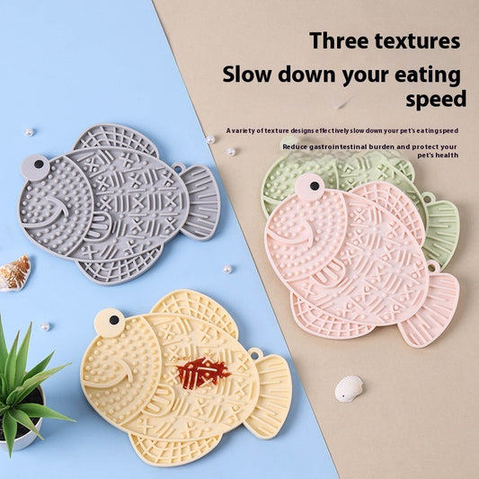 Silicone Pet Slow Food Anti-tumble Anti-overflow Dog Licking Pad