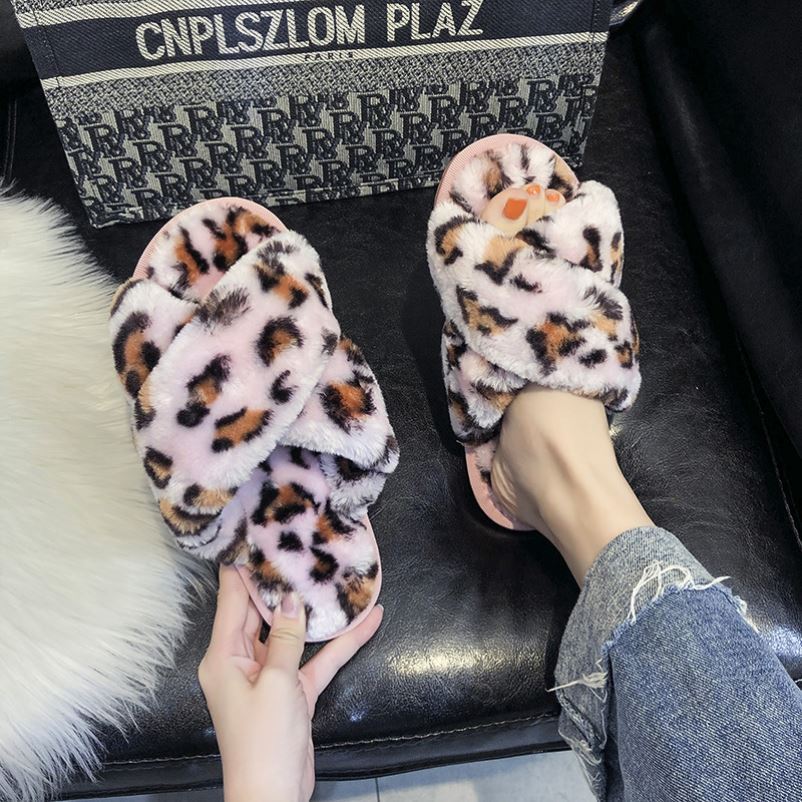 Parent-child Home Non-slip Cotton Slippers For Spring And Autumn