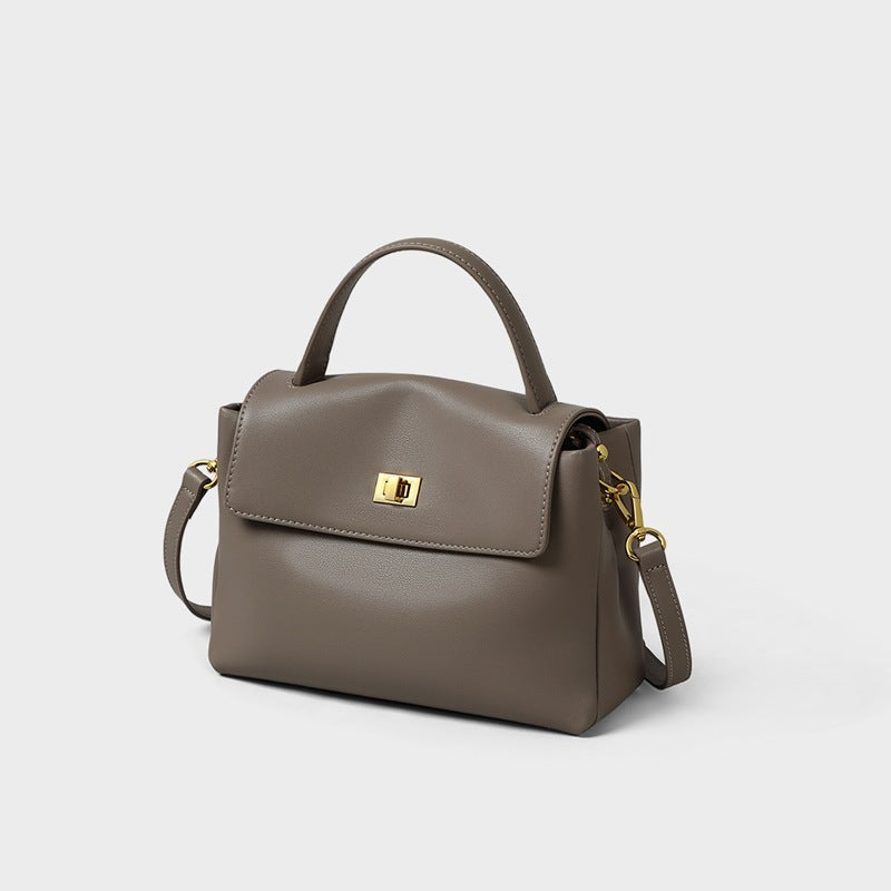 High-grade Genuine Leather Women's Bag Portable Commuter Postman
