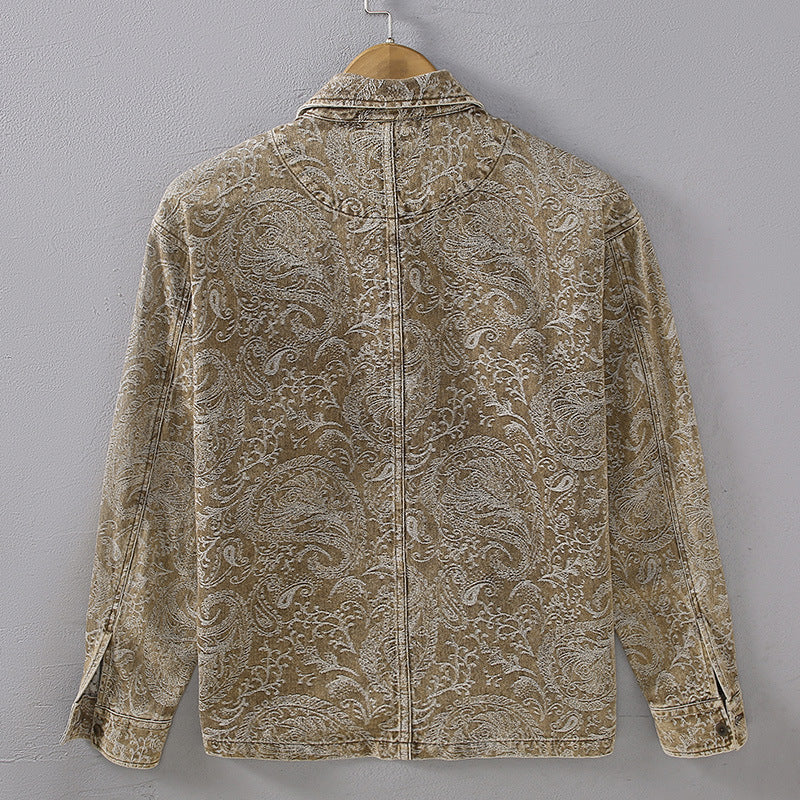 Heavy Craft Wash Denim Top