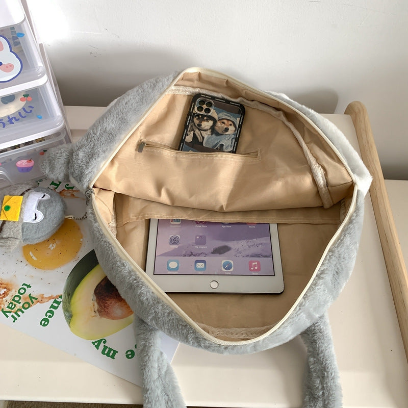Cute Penguin Female Autumn And Winter New Campus Large Capacity Shoulder Bag