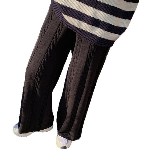 Versatile Minimalist And Stylish Knit Pants