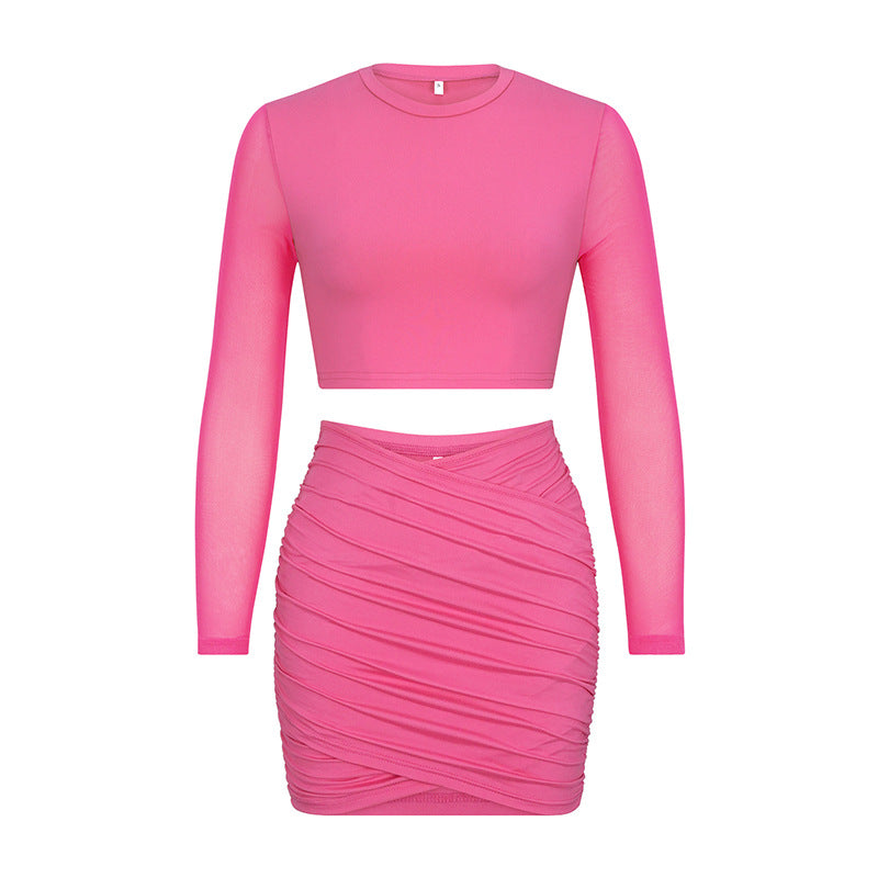 Sheath Skirt Casual Two-piece Suit