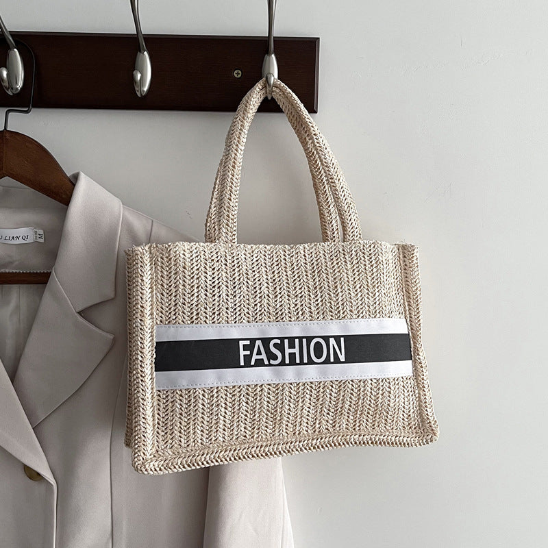 Fashionable One Shoulder Western Style Tote Bag