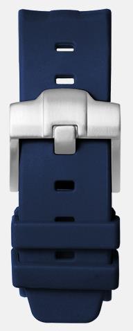 Silicone rubber watch strap