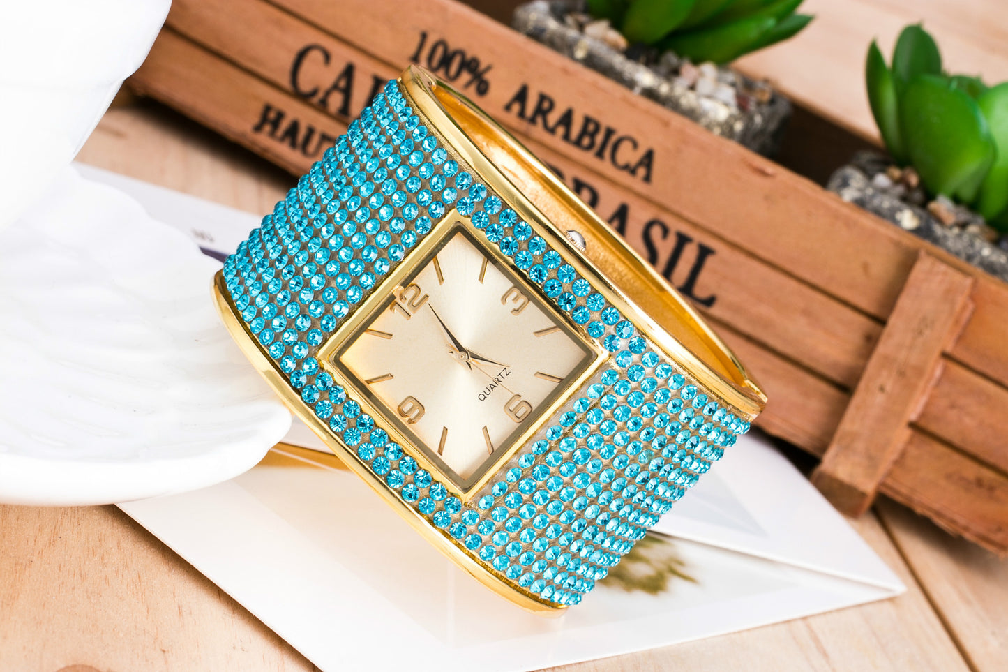 Diamantbesat modeur