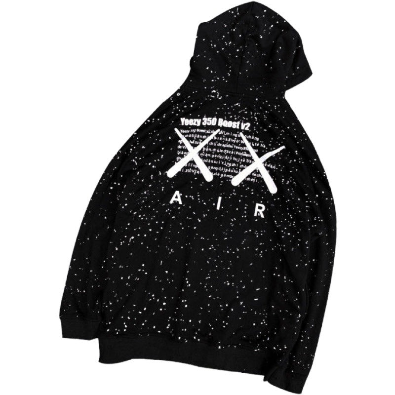 Gypsophila reflective hoodie