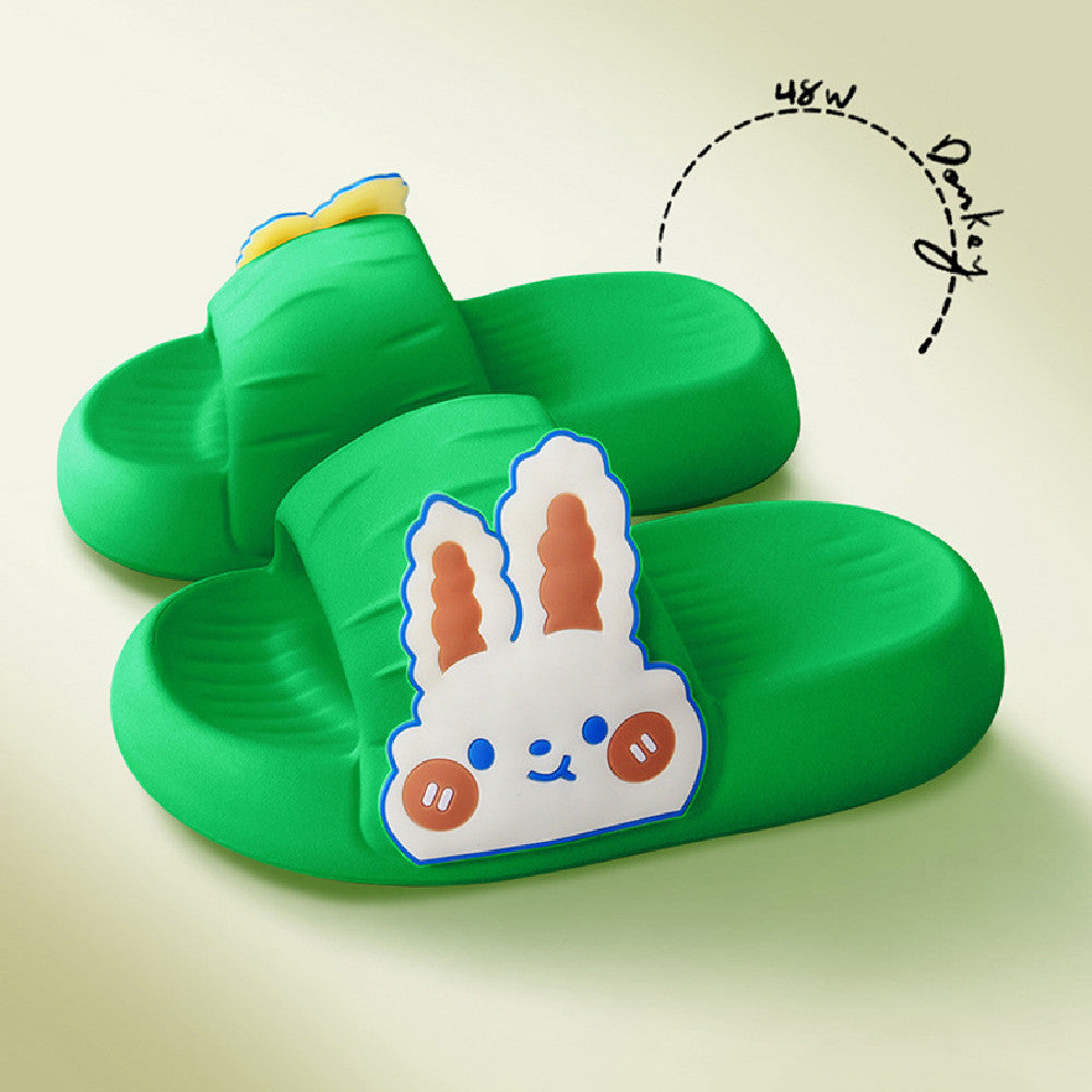Indoor Home Thick Soled Rabbit Slippers