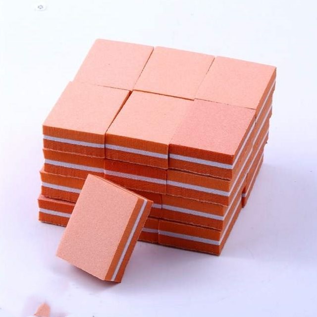 Two-sided mini nail file block