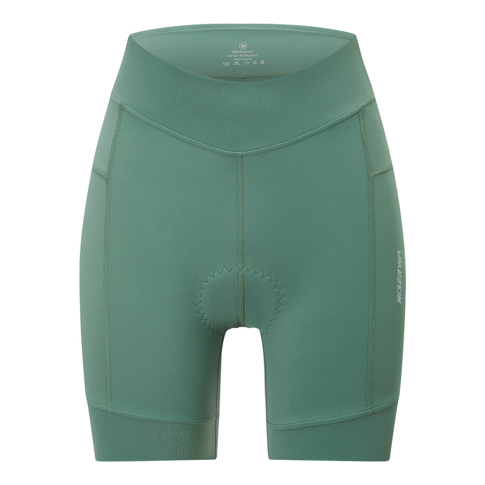 Cykelshorts med Silica Gelpude Stødabsorberende Høj Elasticitet 5-punkts Cykelshorts