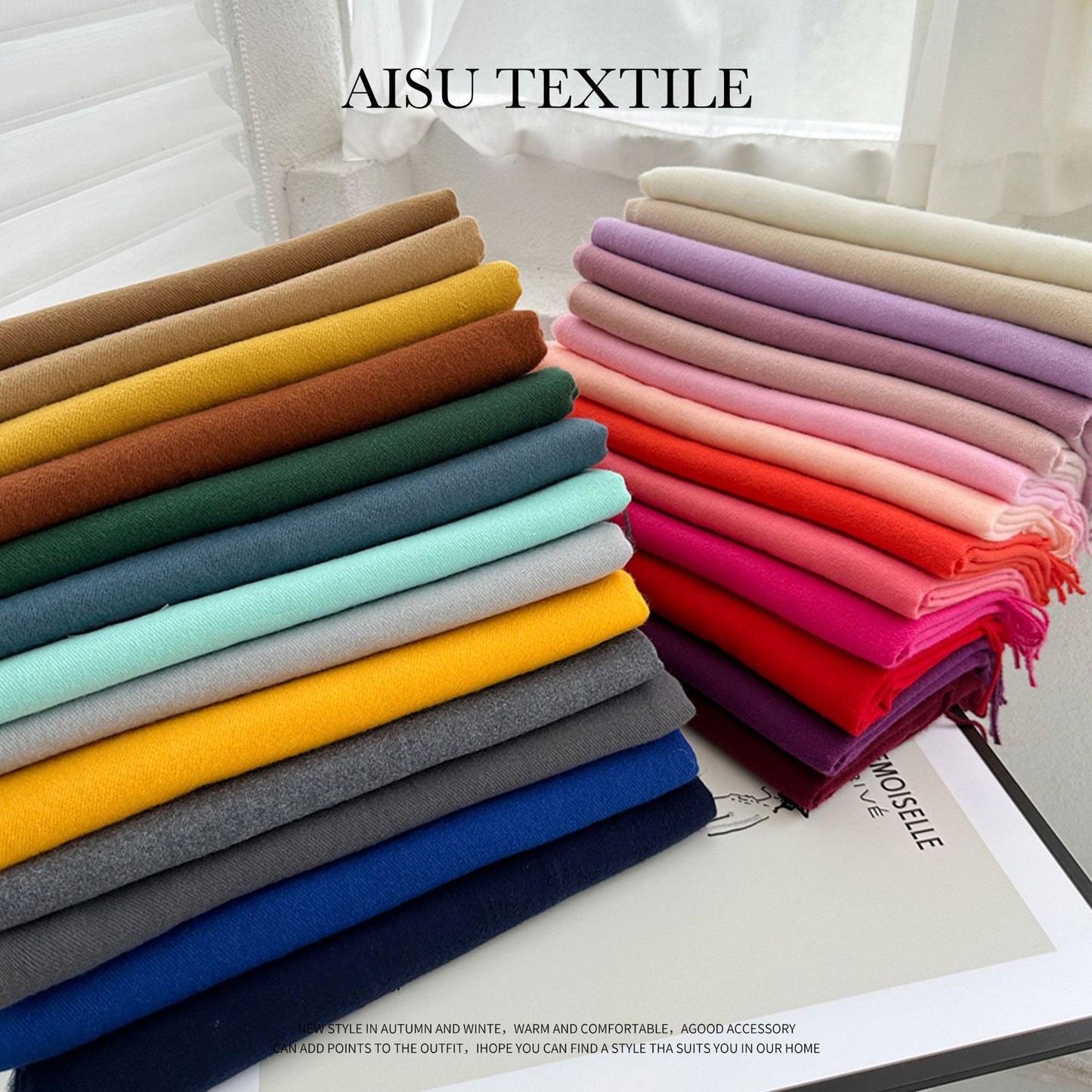 Cashmere Multi Color Warm Scarf