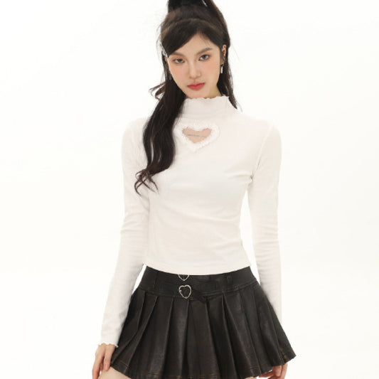 Women's Casual Half-high-neck Base Shirt