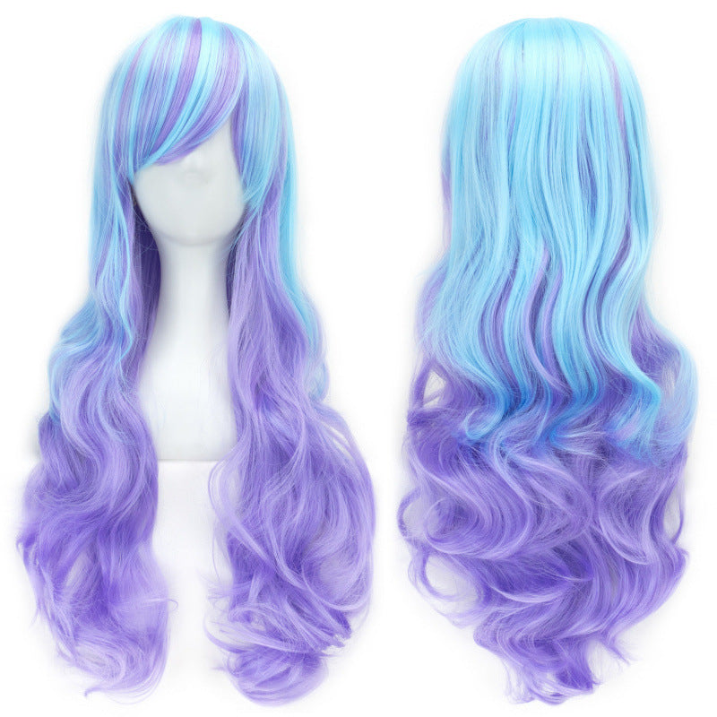 Colorful Cosplay Wig For Dance Parties
