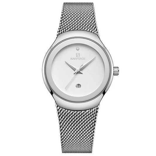 Mesh waterproof quartz watch