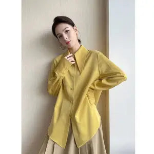 Tipsy French Style High-grade Women's Early Autumn Down Shirt