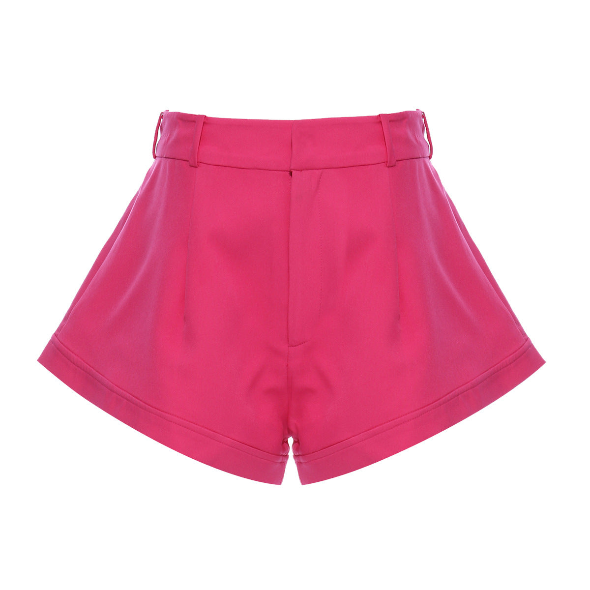 wide leg pants street high waist hot pants