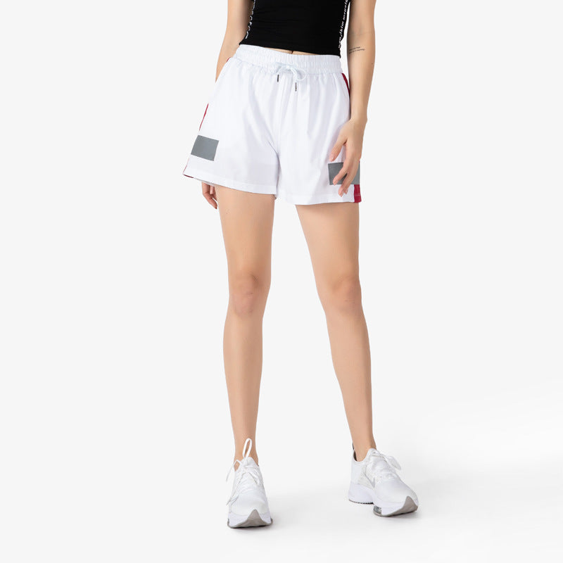 Reflective Thin Women's Running Anti-exposure Loose Fitness Hot Pants