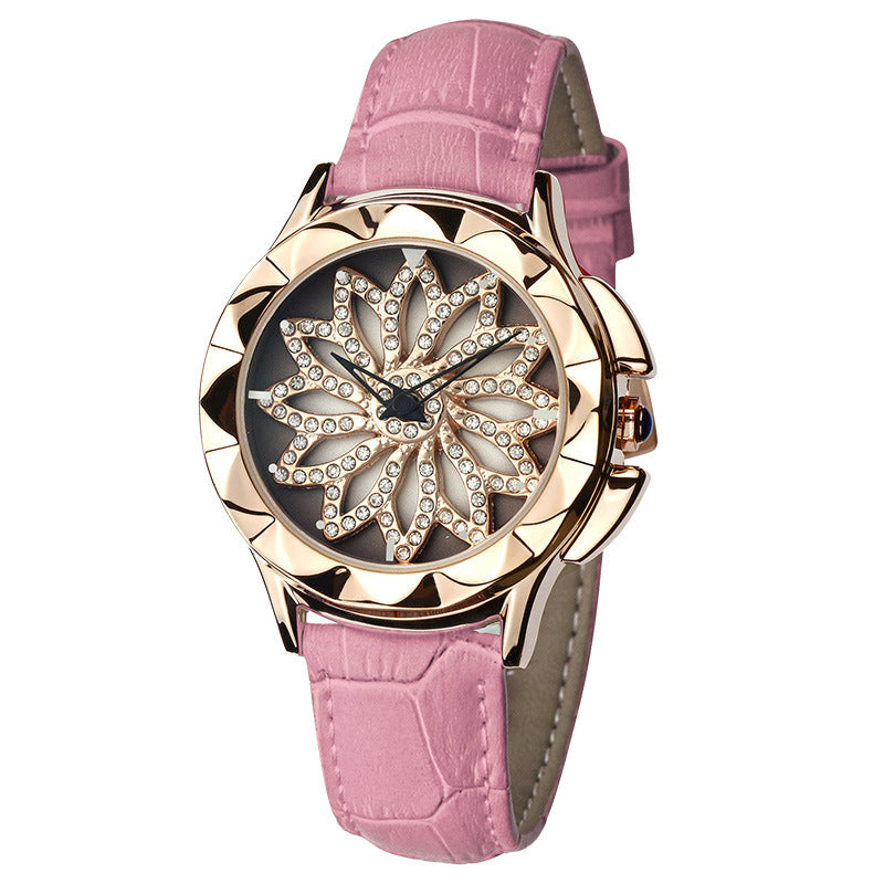 Rhinestone leisure creative watch